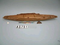 藏品(拼板船模型)的圖片